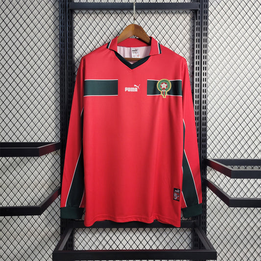 Maillot Maroc Rétro Manche Longue 2024/25